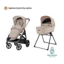 Carrinho de passeio Inglesina System Duo Aptica - Pashmina Beige