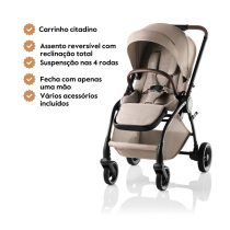 Carrinho de Passeio Rio da Britax Romer - Style Teak