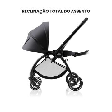 Carrinho de Passeio Rio da Britax Romer - reclinação do assento