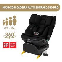 Maxi-Cosi Cadeira Auto Emerald 360 Pro - Authentic Black