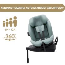 Avionaut Cadeira Auto Stardust 360 Airflow 61-150cm - Mint