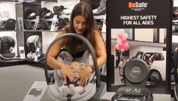 BeSafe iZi Go Modular X2 i-Size tem capacidade de absorção de impacto inferior