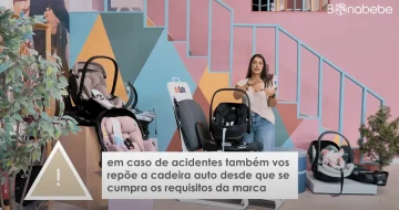 Cadeira Auto Maxi-Cosi Pebble 360 Pro2 - Em caso de acidente a marca também repõe a cadeira