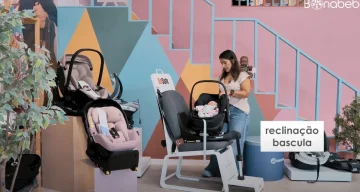 Cadeira Auto Maxi-Cosi Pebble 360 Pro2 - A reclinação bascula