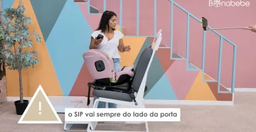 A cadeira inclui um sistema Side Impact Protection