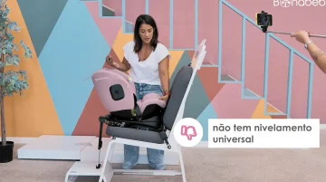 A Avionaut Stardust não tem nivelamento universal mas adapta-se a maioria dos bancos