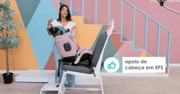 O apoio de cabeça da cadeira Avionaut Stardust é em EPS
