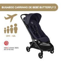Bugaboo Carrinho de Bebé Butterfly 2 - Deep Indigo