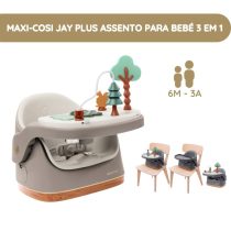Maxi-Cosi Jay Plus Assento para Bebé 3 em 1 - Elegance Beige