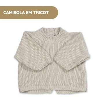Pasito a Pasito Conjunto Recém-nascido Tricot