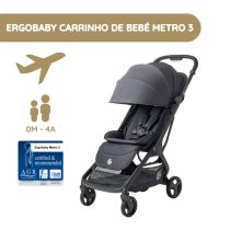 Ergobaby Carrinho de Bebé Metro 3 - Graphite Grey