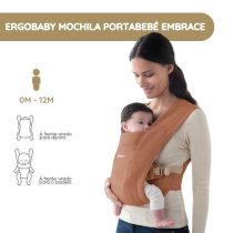 Ergobaby Mochila Portabebé Embrace - Canyon Clay