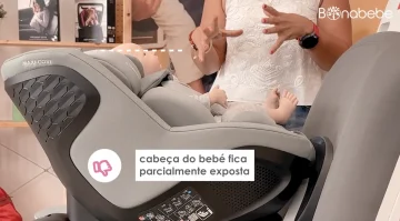 Maxi-Cosi Mica 360 Pro - Cabeça do bebé fica parcialmente exposta 