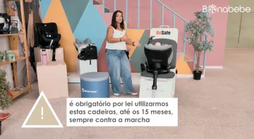 Maxi-Cosi Mica 360 Pro - É obrigatório por lei utilizar estas cadeiras até aos 15 meses sempre conta a marcha