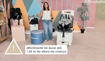 Maxi-Cosi Mica 360 Pro - Dificilmente irá durar até 1,05 m da altura da criança