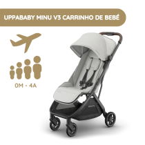 UPPAbaby Minu V3 Carrinho de Bebé - Savannah