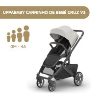 UPPAbaby Carrinho de Bebé Cruz V3 - Savannah