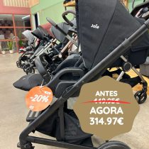 Joie Carrinho de Bebé Chrome Ember + I-Snug 2 Ember