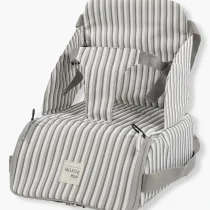 Cadeira da Papa Portátil Walking Mum Botton Riscas