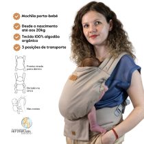 Isara Mochila Portabebé Elite - Caffe Latte