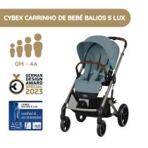 Cybex Carrinho de Bebé Balios S Lux TPE - Stormy Blue