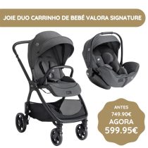 Joie Duo Carrinho de Bebé Valora Signature - Ebony