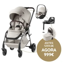 Britax Romer Pack Rio Completo - Soft Taupe